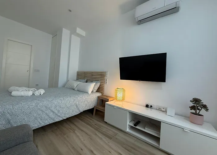 Ds Loft En A 5 Min De La Playa Andando مالقة